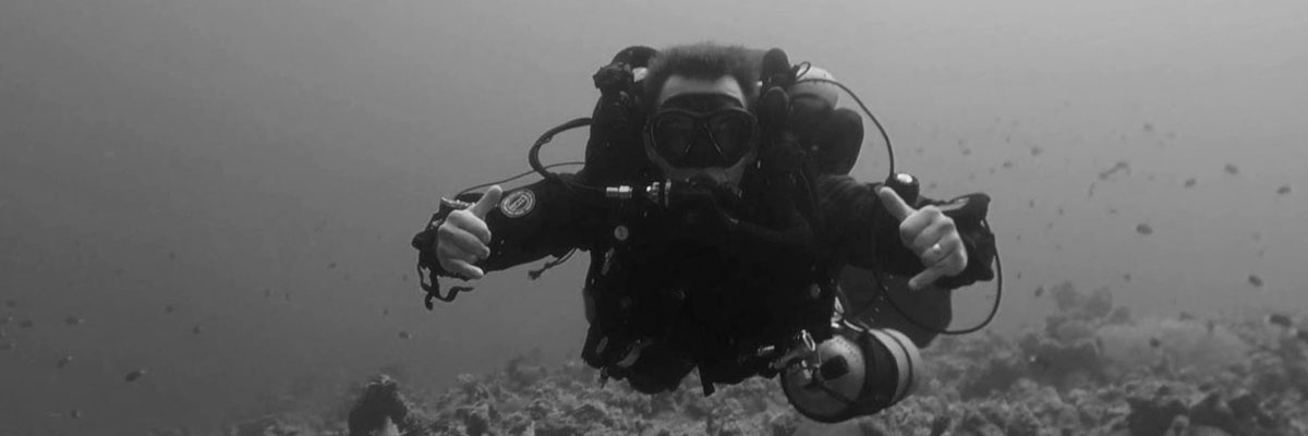 SCUBA Diver at CCR Technical Training